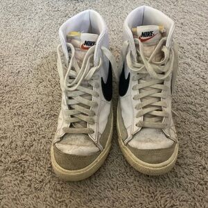 Nike high top blazers